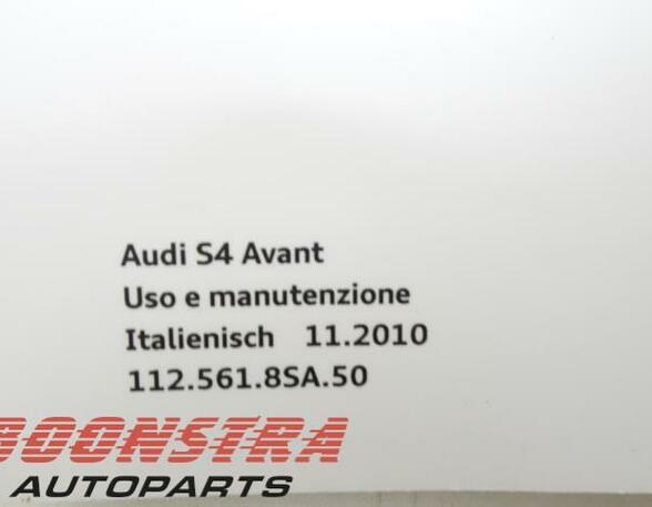Handleiding AUDI A4 Avant (8K5, B8), AUDI A5 Sportback (8TA)
