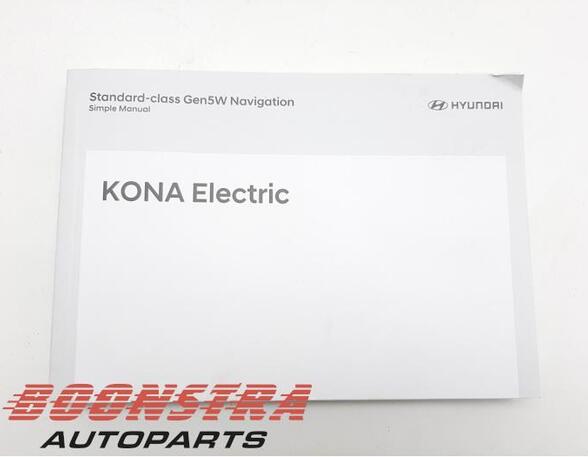 P16518018 Bordbuch HYUNDAI Kona (OS) K2DOHO08C