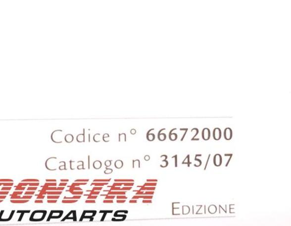 Operation manual FERRARI 599 GTB/GTO (--)