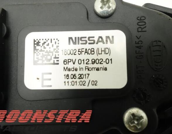 Accelerator pedal NISSAN Micra V (K14)
