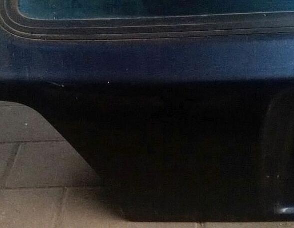Heckklappe mit Heckscheibe mit blauer Folie / Lackfarbe Metallic-blau VW GOLF II (19E  1G1) 1.0 33 KW