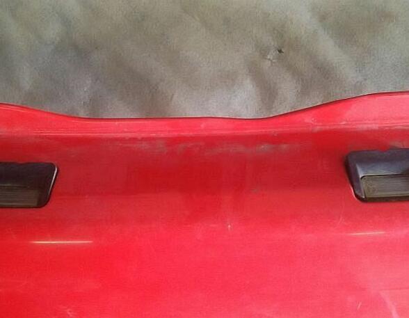 Stoßstange Stoßfänger hinten Lackiert Farbcode: LP3G rot !!! starke Gebrauchsspuren !!! VW POLO (6N1) 45 1.0 33 KW