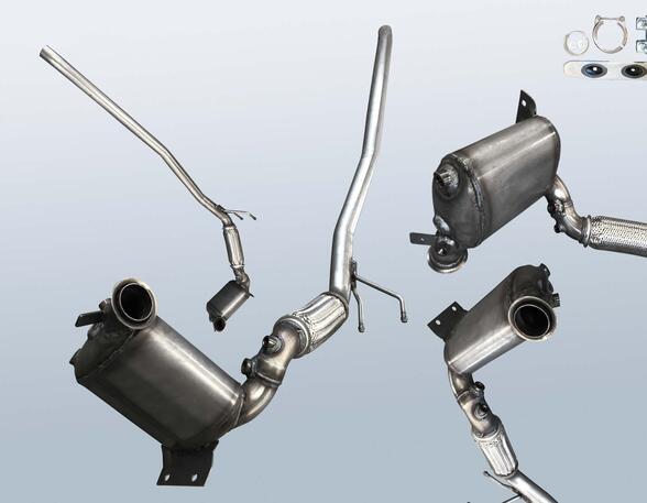 Diesel Particulate Filter (DPF) VW Golf V (1K1), VW Golf VI (5K1)