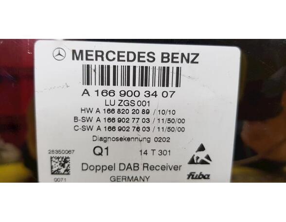 Audio Amplifier MERCEDES-BENZ E-Klasse (W212)