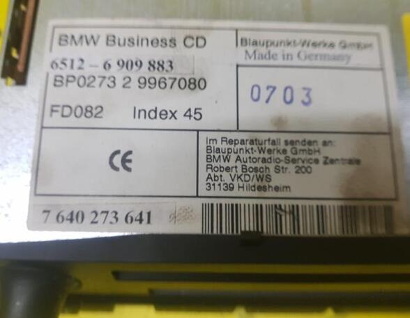 CD-Radio BMW 3er (E46)