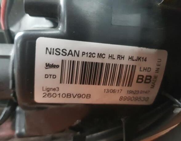 P15439412 Hauptscheinwerfer links NISSAN Juke (F15) 26010BV90B