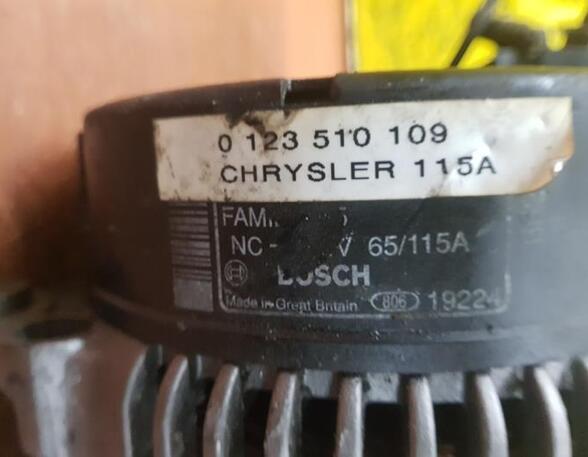 P16115184 Lichtmaschine CHRYSLER Voyager IV (RG) 0123510109