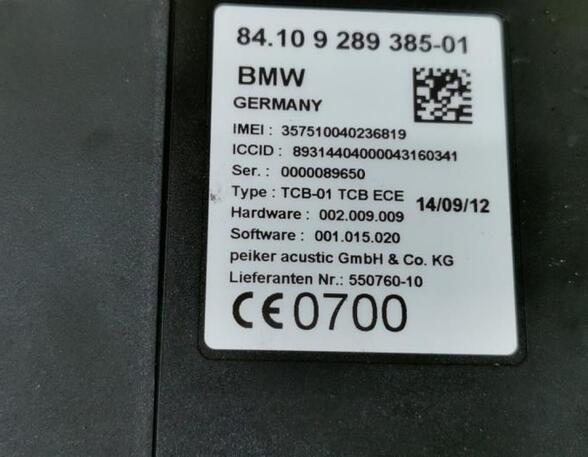 P18037706 Steuergerät Bluetooth BMW 5er (F10) 9289385