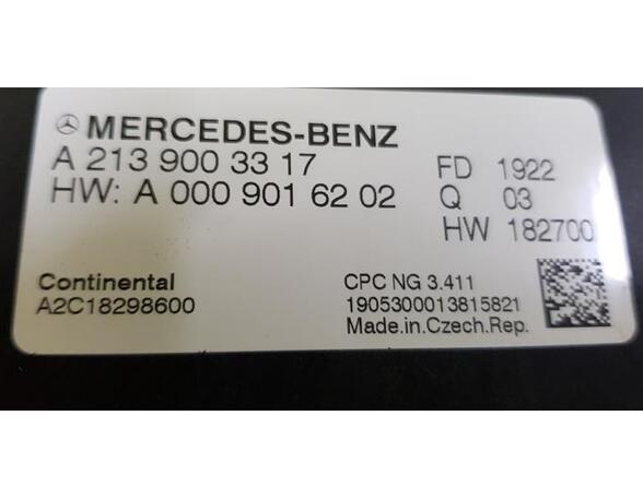 Controller MERCEDES-BENZ E-Klasse T-Model (S213)