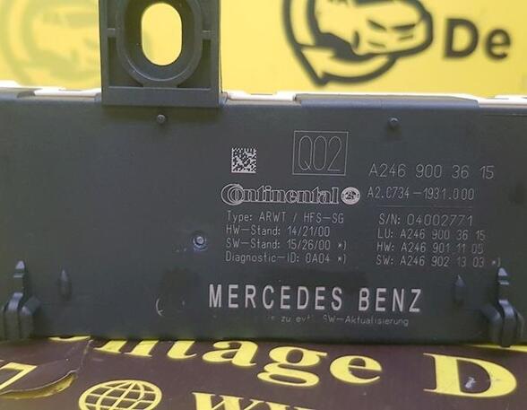 P12371229 Steuergerät MERCEDES-BENZ GLA-Klasse (X156) A2469003615
