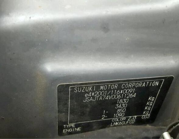 P11331436 Allradgetriebe SUZUKI Grand Vitara II (JT, TD, TE)