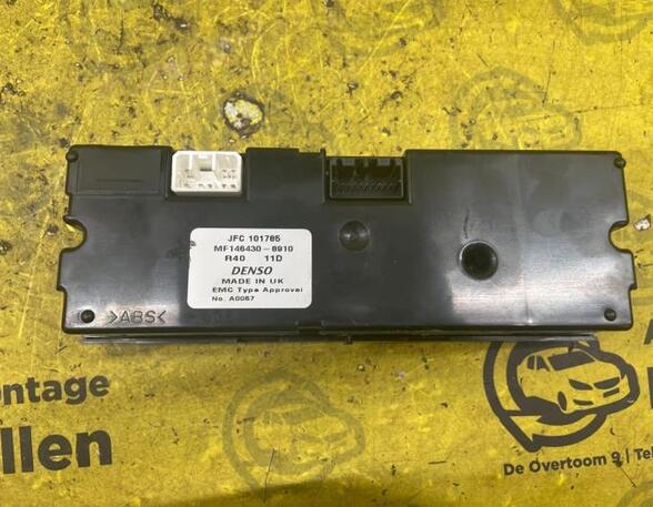 Heating & Ventilation Control Assembly ROVER 75 (RJ)