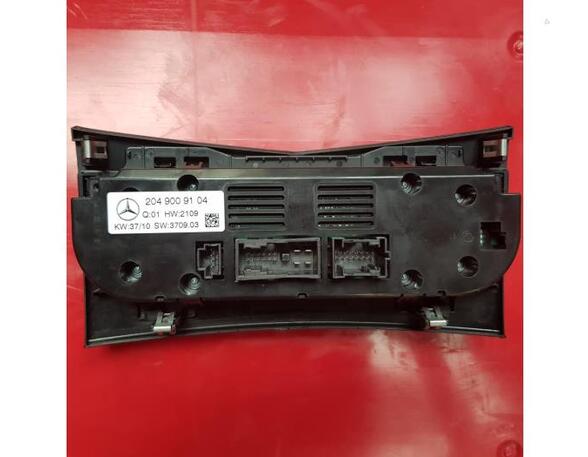 Heating & Ventilation Control Assembly MERCEDES-BENZ C-Klasse (W204), MERCEDES-BENZ C-Klasse T-Model (S204)