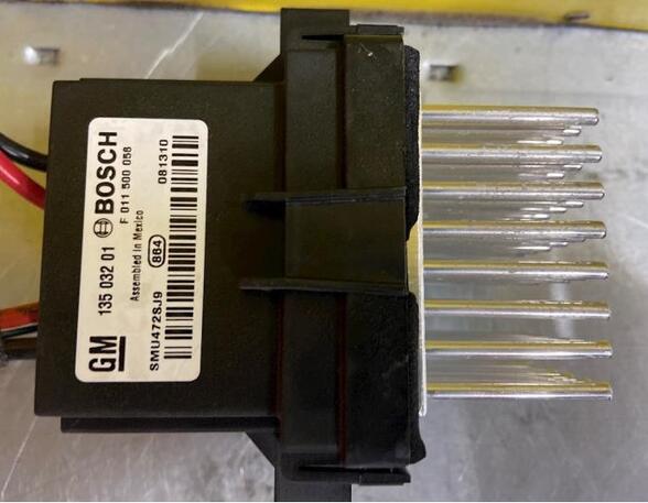Resistor Interior Blower OPEL Insignia A (G09)
