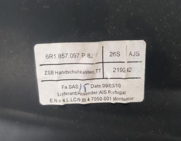 P15663271 Handschuhfach Deckel VW Polo V (6R, 6C) 6R1857097P