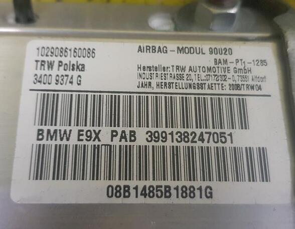 P12287741 Airbag Beifahrer BMW 3er (E90) 34009374G