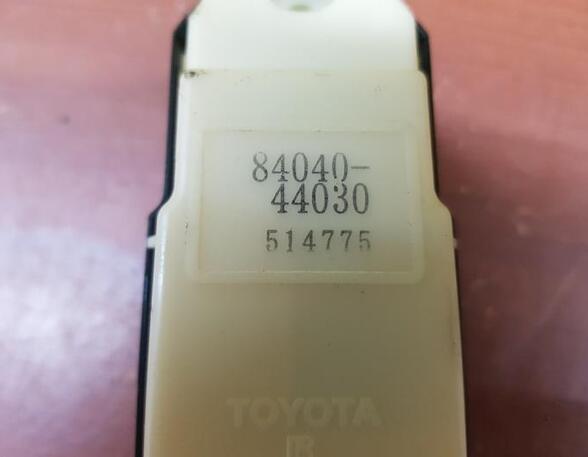 P15810757 Schalter für Fensterheber links TOYOTA Avensis Verso (M2) 8404044030