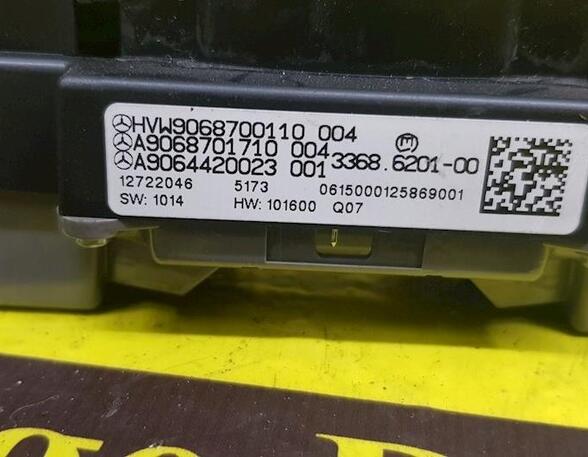 P12235462 Schalter für Warnblinker VW Crafter 30-50 Pritsche/Fahrgestell (2F) A9