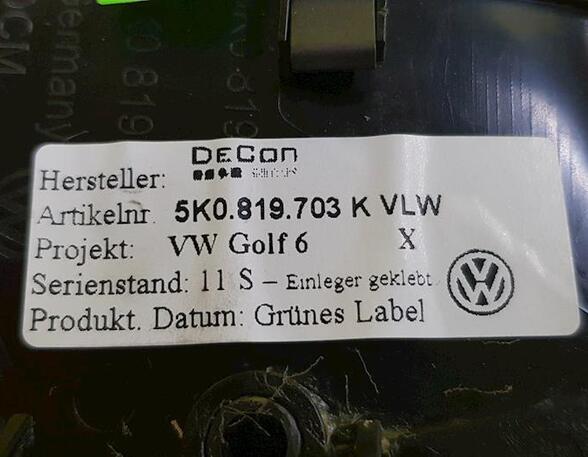 Radiator Electric Fan  Motor VW Golf VI Cabriolet (517)