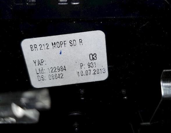 P12416702 Lüftungsgitter Armaturenbrett MERCEDES-BENZ E-Klasse (W212) 2124404050