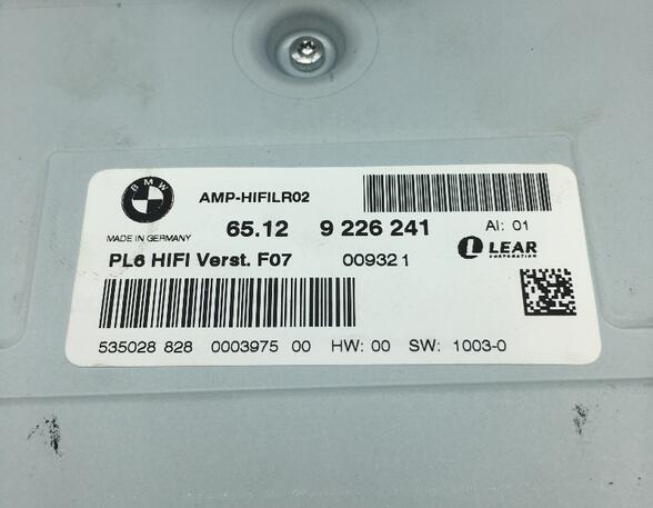 Audio Amplifier BMW 7er (F01, F02, F03, F04)