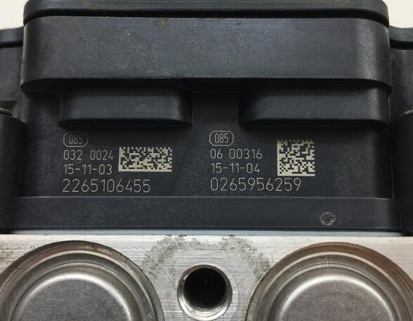 Bremsaggregat ABS  OPEL Astra K (B16) 1.0  77 kW  105 PS (06.2015-> )