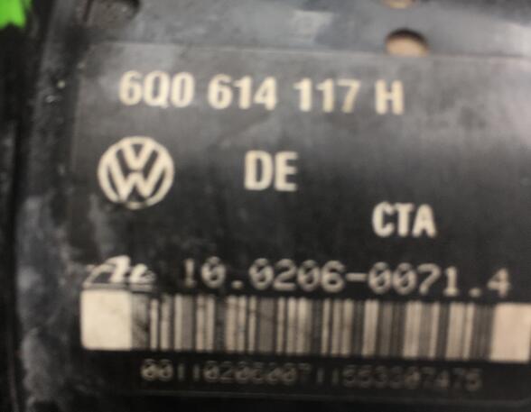 344766 Bremsaggregat ABS VW Polo IV (9N) 6Q0614117H
