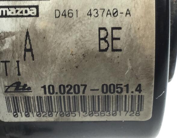 359009 Bremsaggregat ABS MAZDA 2 (DY) 4S61-2M110-CC