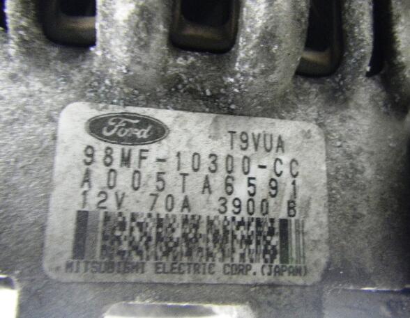 307451 Lichtmaschine FORD Fiesta IV (JA, JB) 98MF-10300-CC