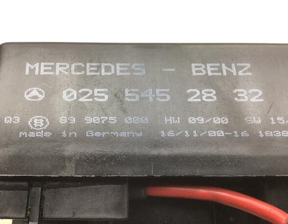 Glow Plug Relay Preheating MERCEDES-BENZ A-Klasse (W168)