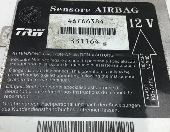 Airbag Control Unit FIAT Punto (188), FIAT Punto Kasten/Schrägheck (188)