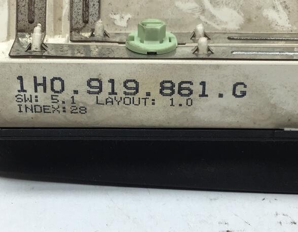349992 Tachometer VW Golf III (1H) 1H0919861G