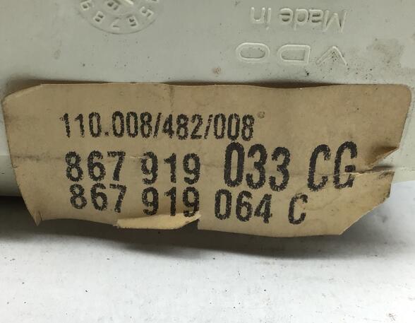 356468 Tachometer VW Polo II (86C) 87001238