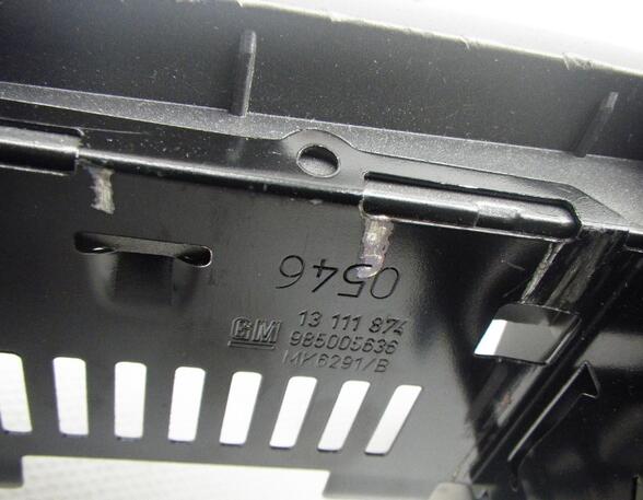 Gear Shift Surround Switch Panel OPEL ZAFIRA B (A05)