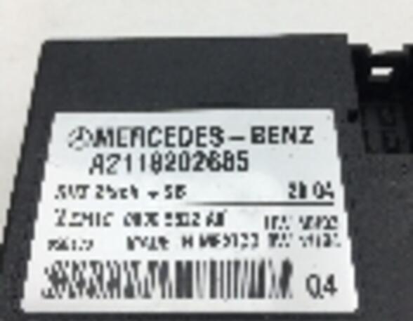 339360 Steuergerät Sitzheizung MERCEDES-BENZ E-Klasse (W211) A2118202685