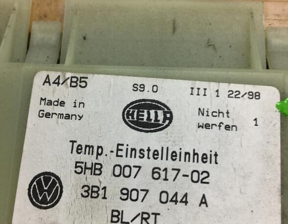 Bedienelement für Klimaanlage VW Golf IV (1J) 1.6  74 kW  101 PS (08.1997-05.2004)
