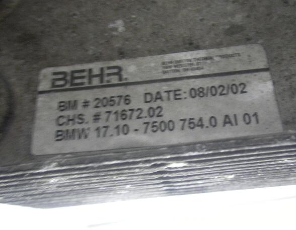 282474 Ölkühler BMW X5 (E53) 75007540