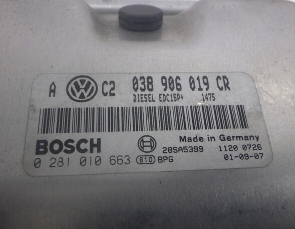 291799 Steuergerät Motor VW Golf IV (1J) 038906019CR