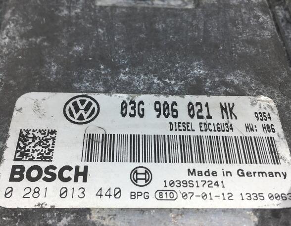 346548 Steuergerät Motor VW Passat B6 Variant (3C5) 03G906021NK