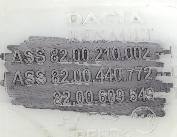 356018 Behälter Scheibenwaschanlage DACIA Logan MCV (KS) 8200210002