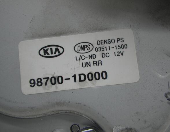 Wischermotor hinten KIA Carens III (UN) 2.0 CVVT  106 kW  144 PS (09.2006-> )