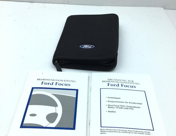 Operation manual FORD Focus (DAW, DBW)