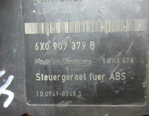 ABS Hydraulikblock Steuergerät vorne Nr4/4 VW POLO (6N2) 1.4 TDI 55 KW