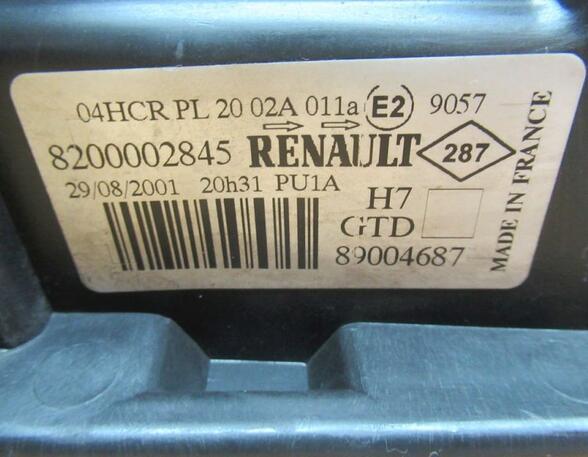 Scheinwerfer links Nr1/2 RENAULT LAGUNA II GRANDTOUR (KG0/1_) 1.9 DCI 88 KW