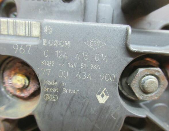 Lichtmaschine Generator Nr1/1 RENAULT CLIO II (BB0/1/2_  CB0/1/2_) 1.6 66 KW