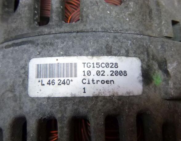 Lichtmaschine Generator  CITROEN C3 (FC_) 1.4 HDI 50 KW