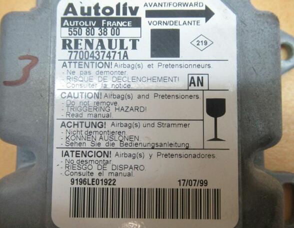 Regeleenheid airbag RENAULT Megane Scenic (JA0/1), RENAULT Scénic I Großraumlimousine (FA0, JA0/1)