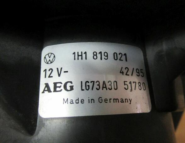 Elektrische motor interieurventilatie VW Golf III Cabriolet (1E7)