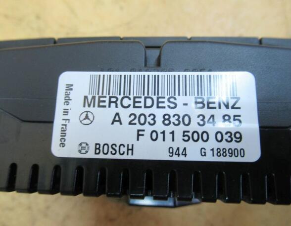Bedieningselement airconditioning MERCEDES-BENZ C-Klasse Coupe (CL203)
