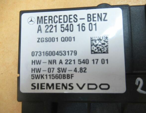 Regeleenheid brandstofinjectie MERCEDES-BENZ C-Klasse (W204)